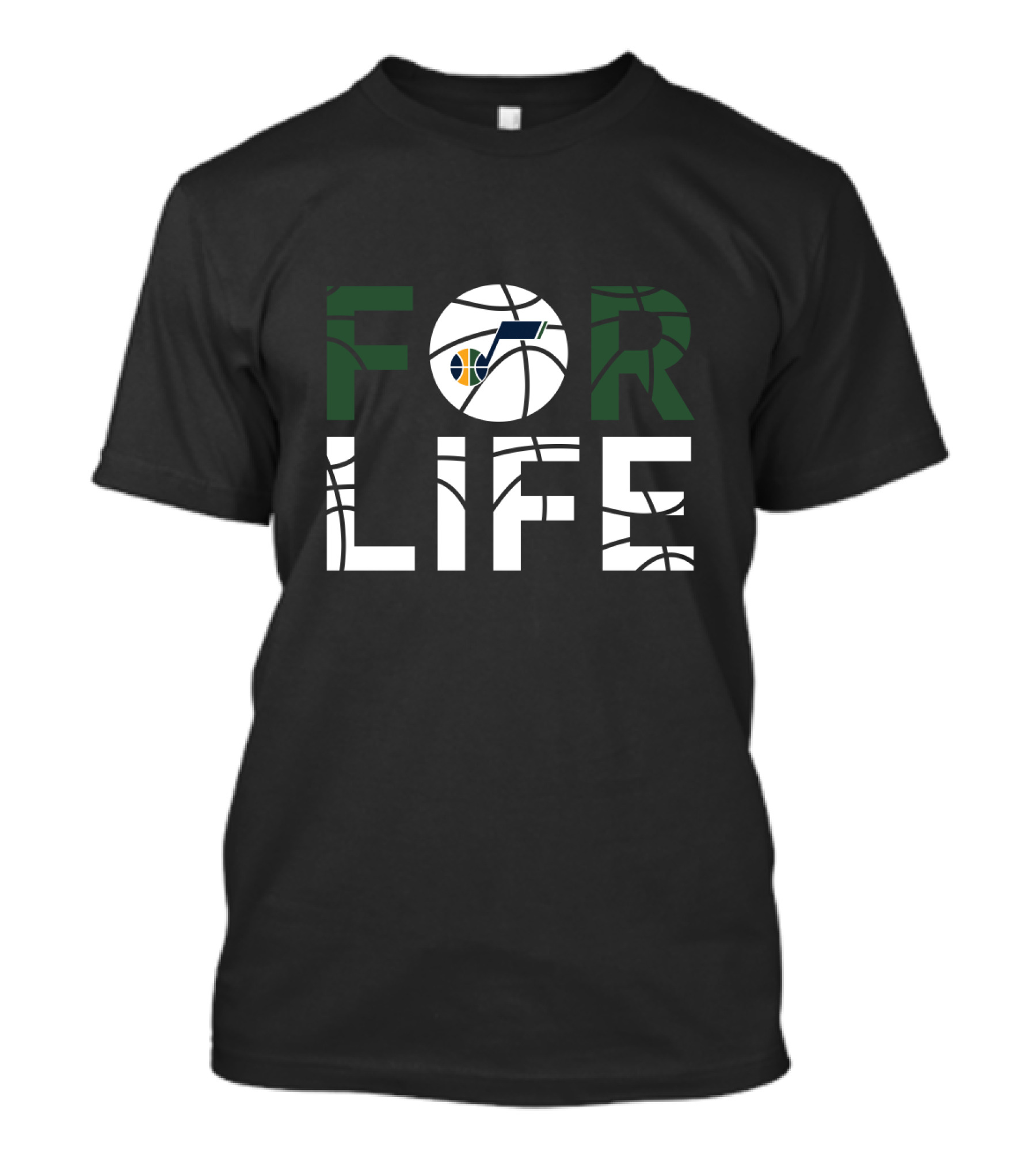 Utah Jazz Basketball For Life Fans T-Shirt