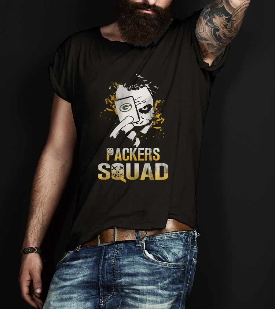 Packers Squad Joker Green Bay Packers Fans T-Shirt