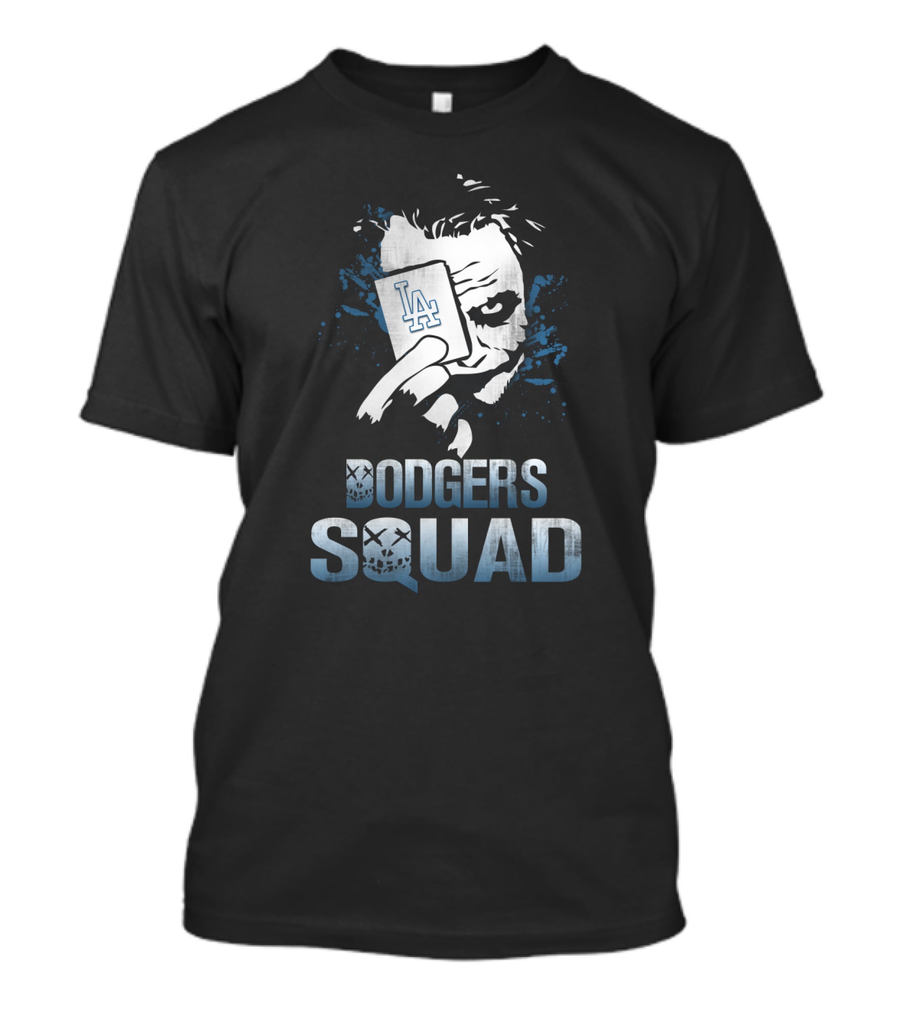 Dodgers Squad Joker LA Los Angeles Dodgers Fans T-Shirt