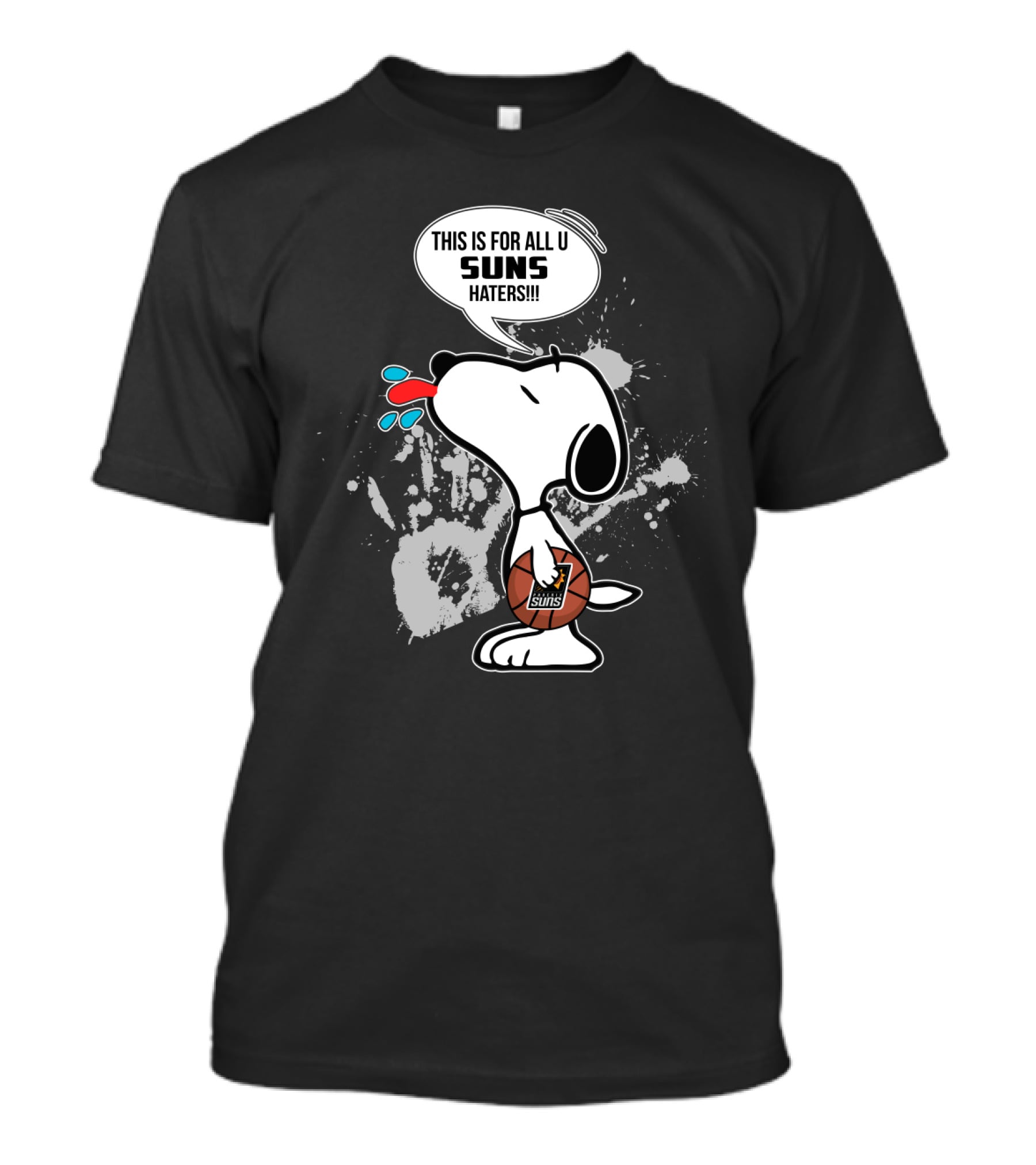 Snoopy This Is For All U Suns Haters Basketball T-Shirt