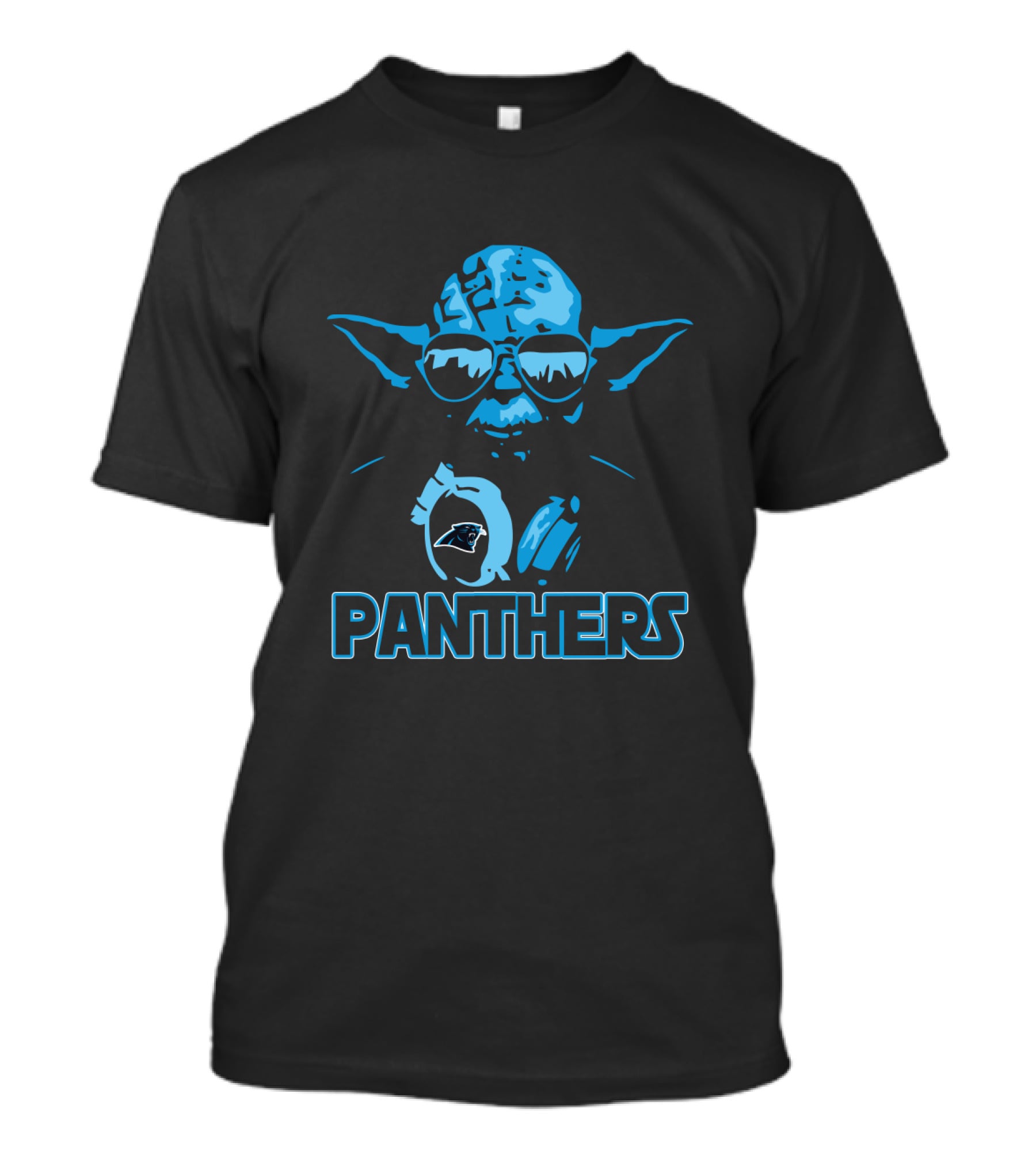 Yoda Panthers Carolina Star Wars Fans T-Shirt