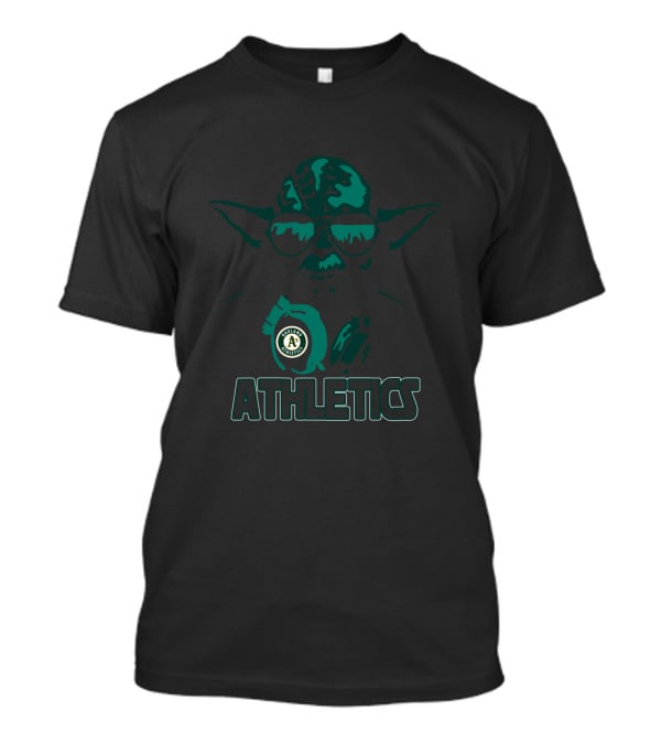 Yoda Oakland Athletics Fans Star Wars T-Shirt