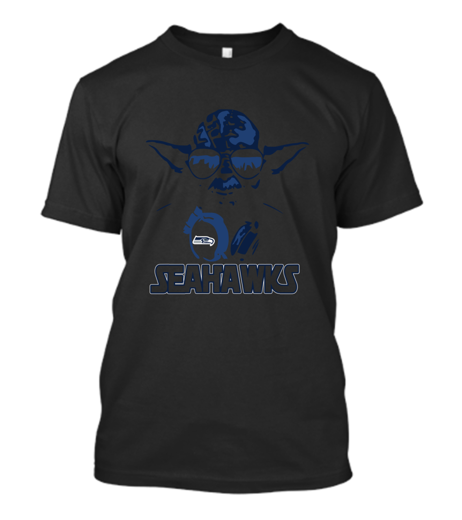 Yoda Seahawks Star Wars Football Fans T-Shirt