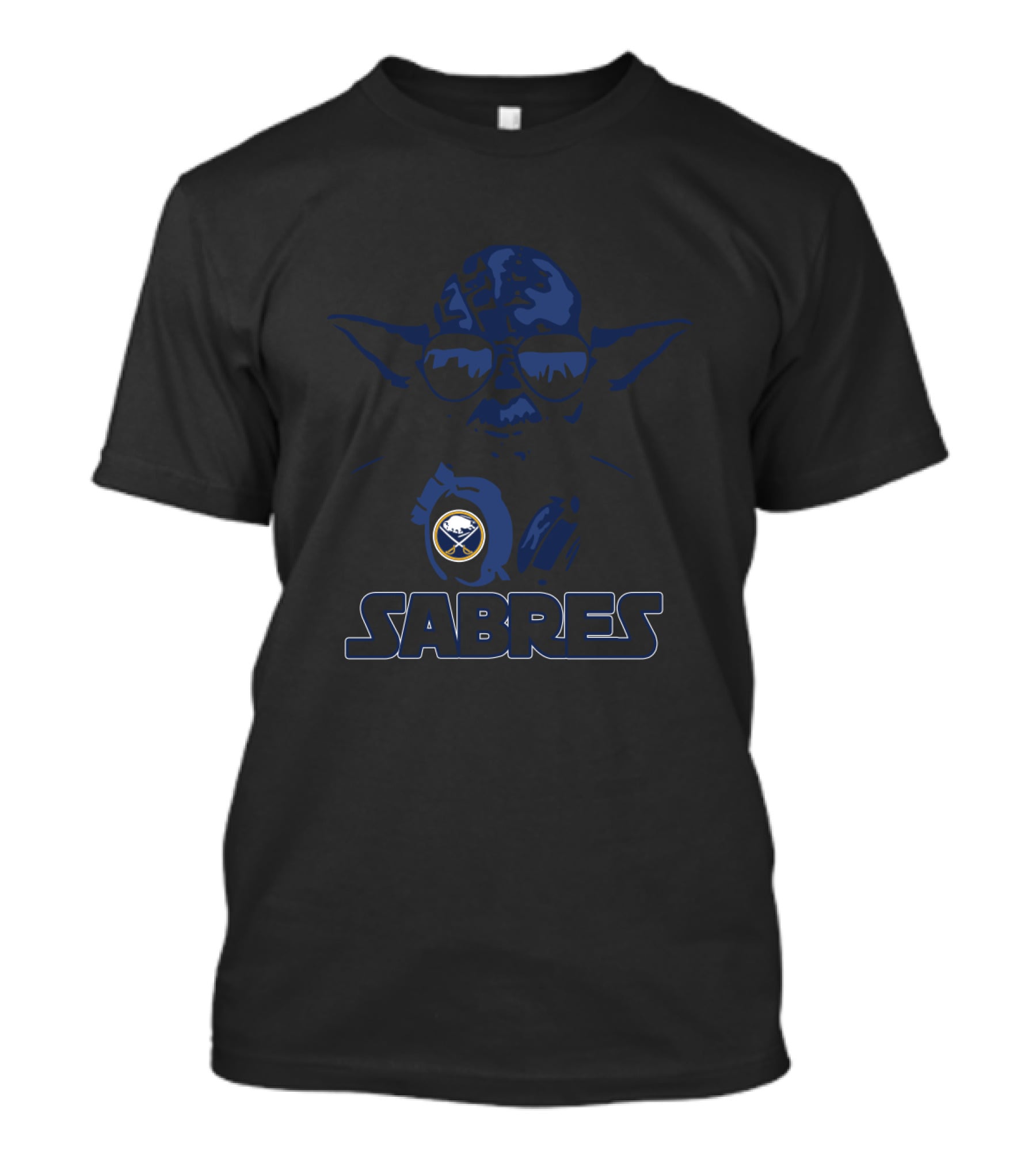 Yoda Sabres Buffalo Star Wars Fans T-Shirt