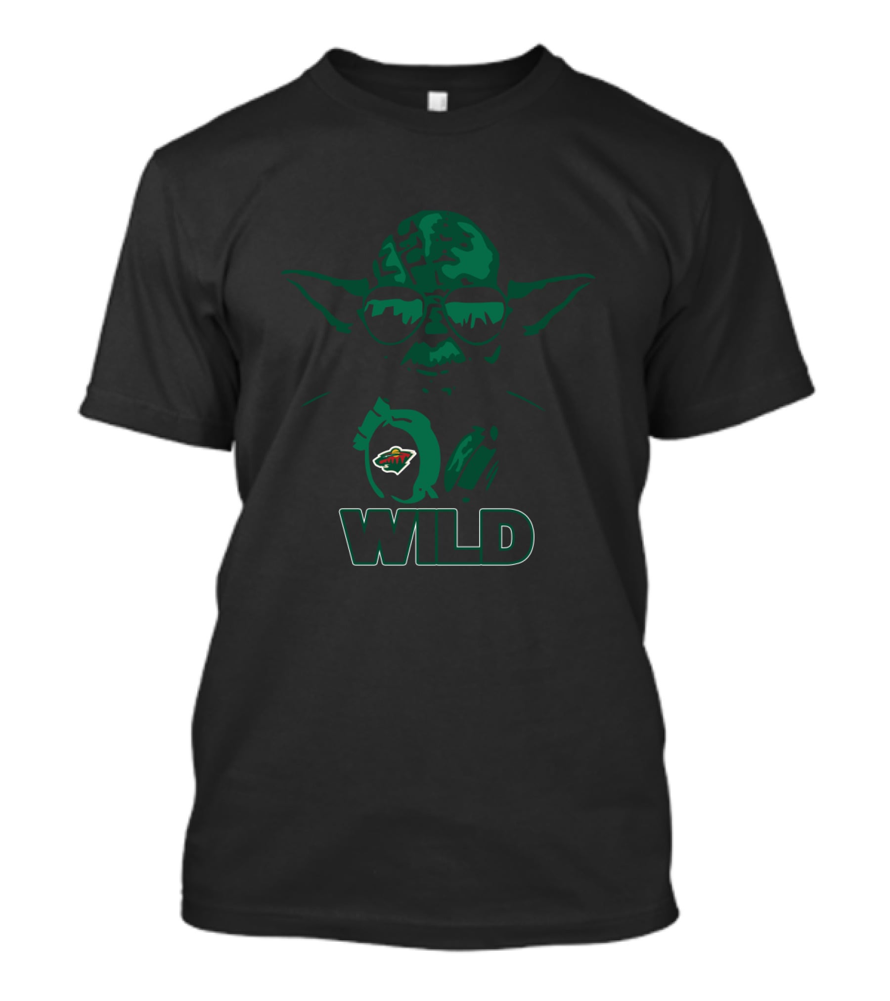 Yoda Minnesota Wild Star Wars Fans Wild T-Shirt