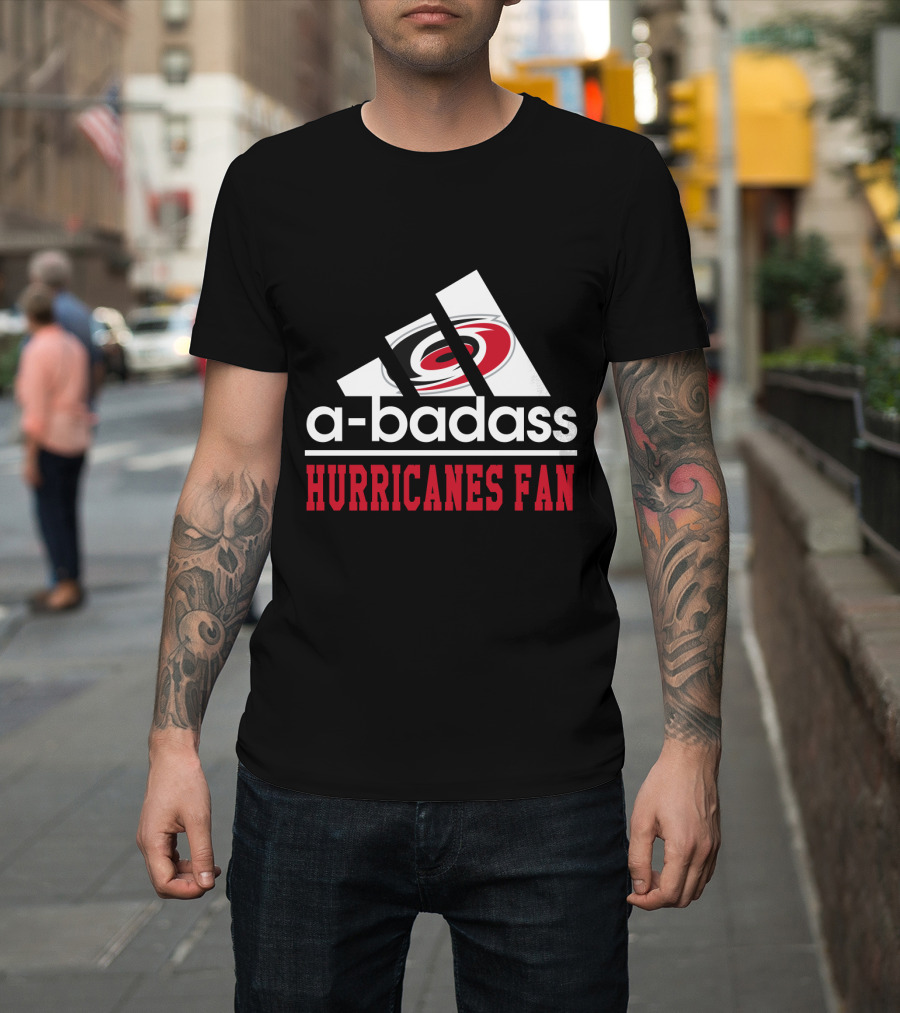 Carolina Hurricanes Fan a-badass T-Shirt