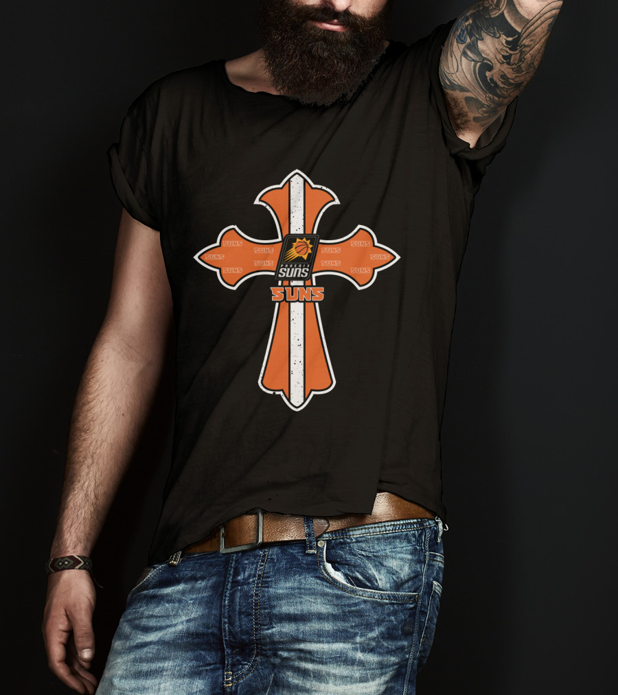Phoenix Suns Cross Christian Faith Fans T-Shirt