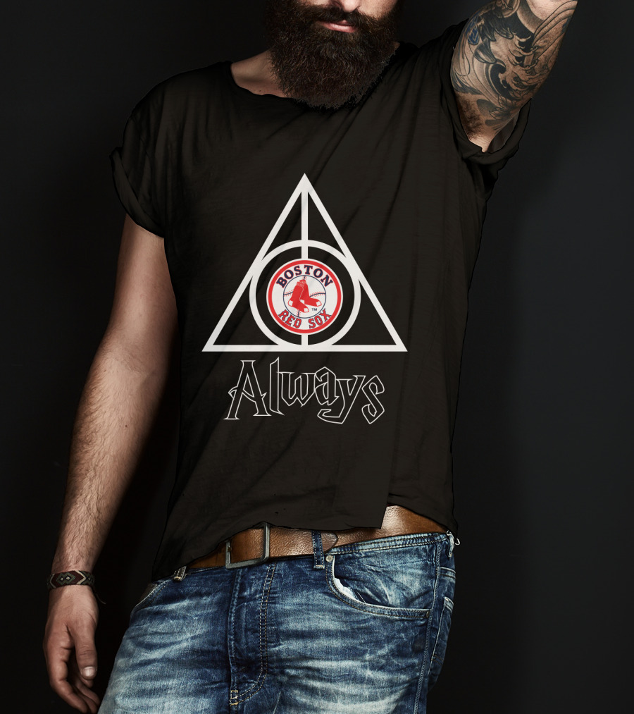 Boston Red Sox Always Deathly Hallows T-Shirt