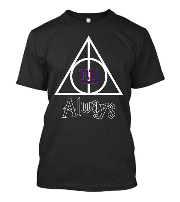 Always Deathly Hallows Ny Giants T-Shirt