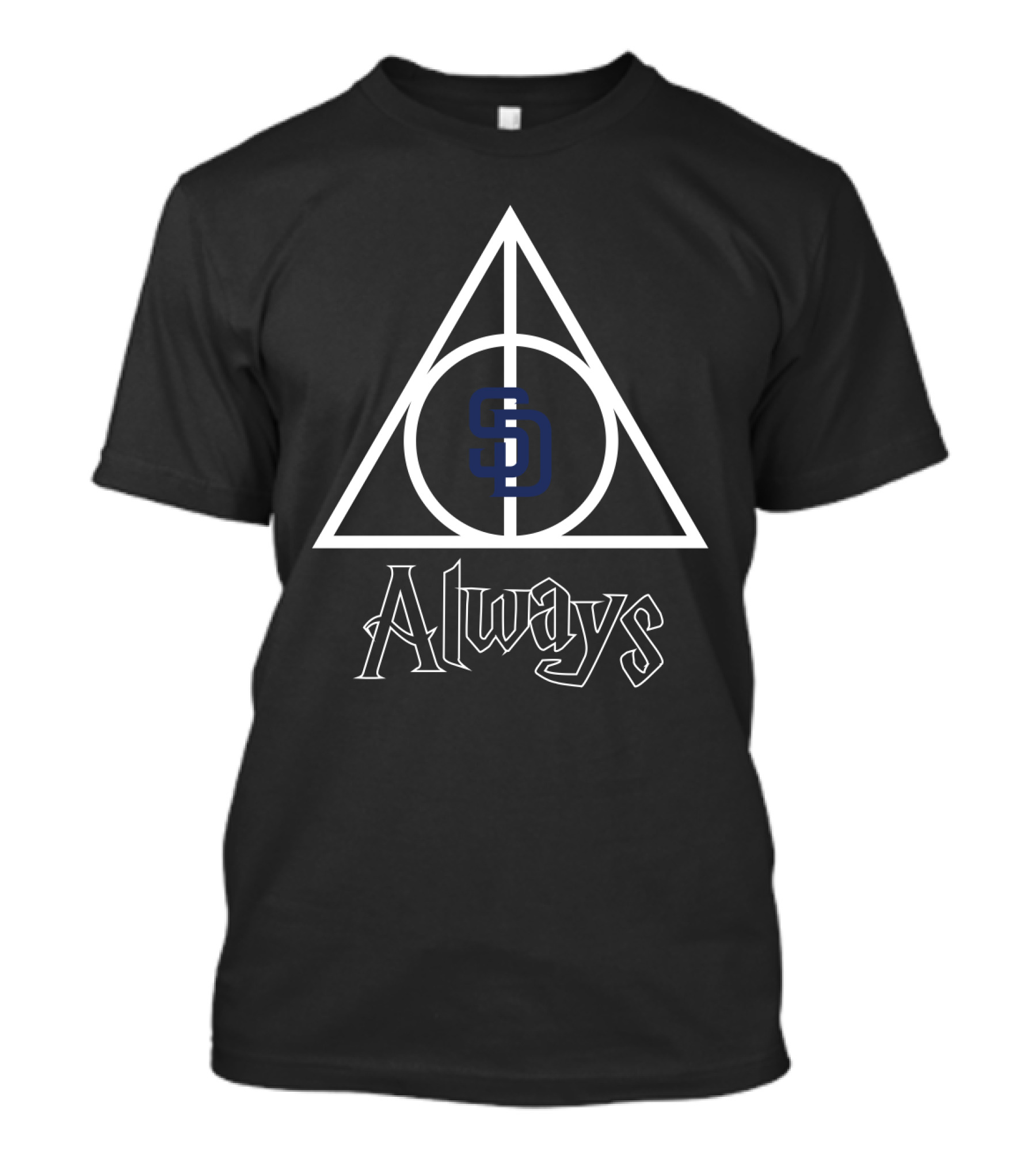 San Diego Padres Always Deathly Hallows T-Shirt