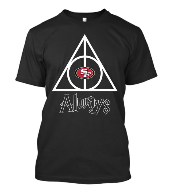 Deathly Hallows Always San Francisco 49ers Fan T-Shirt