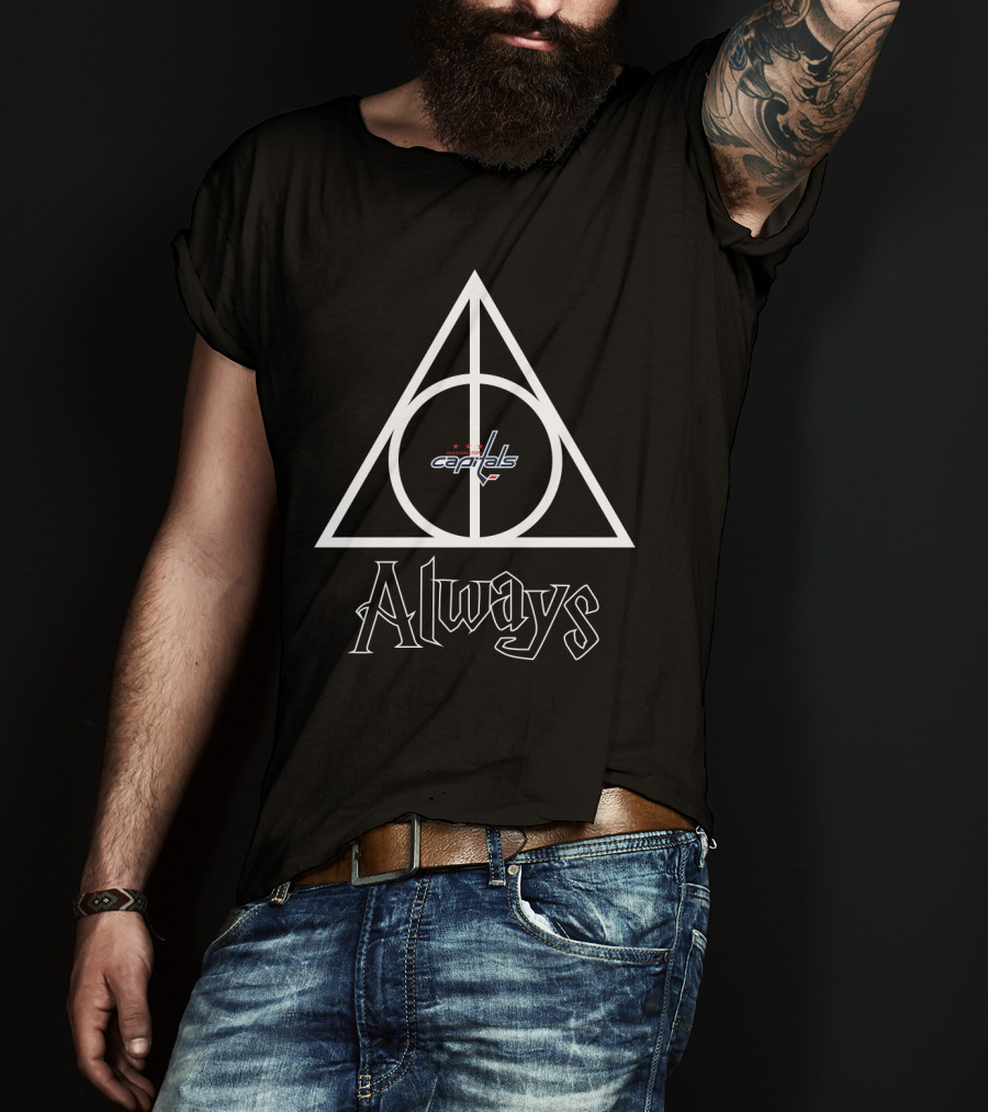 Washington Capitals Deathly Hallows Inspired Always T-Shirt