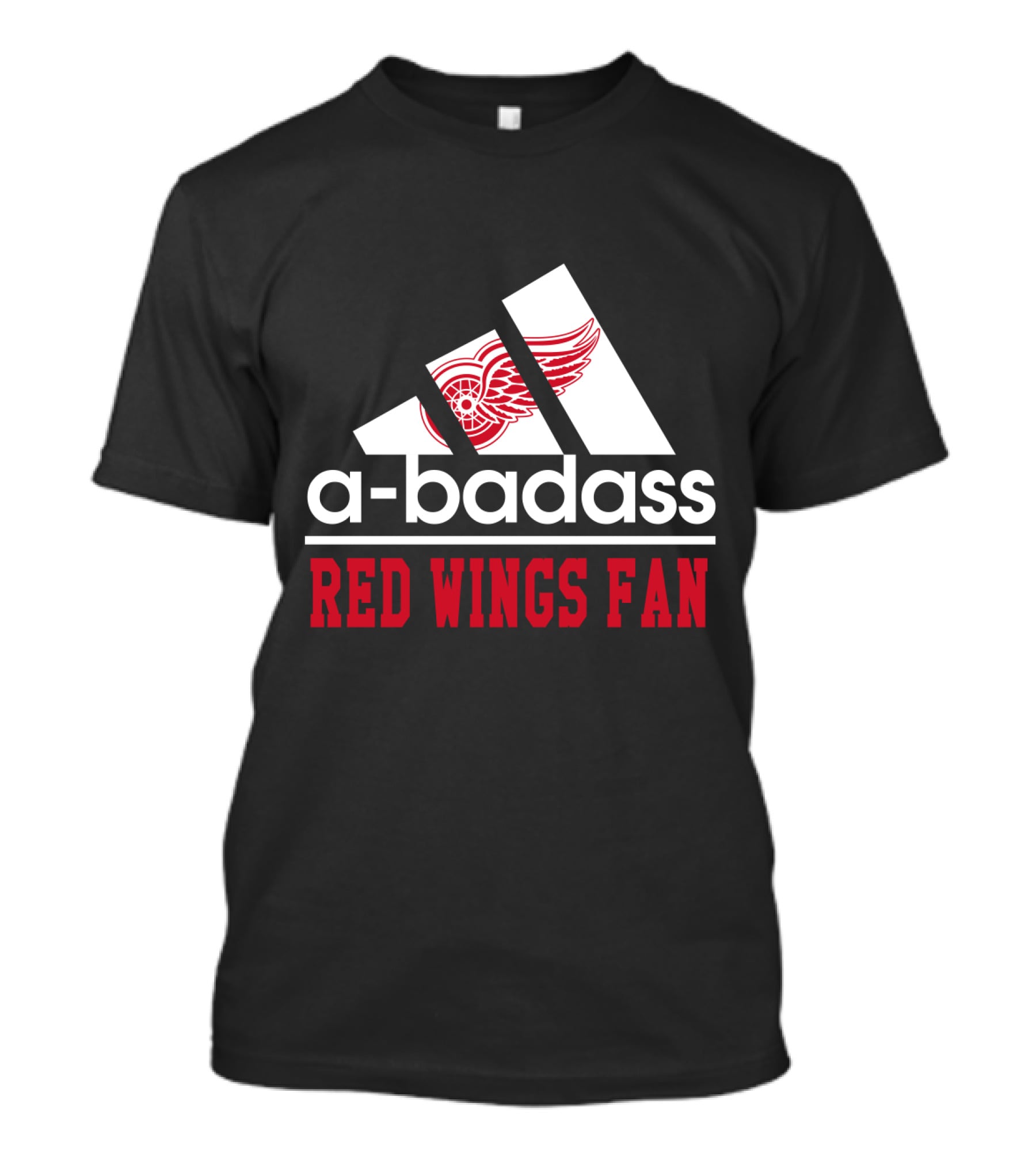 Detroit Red Wings Fan A-badass T-Shirt
