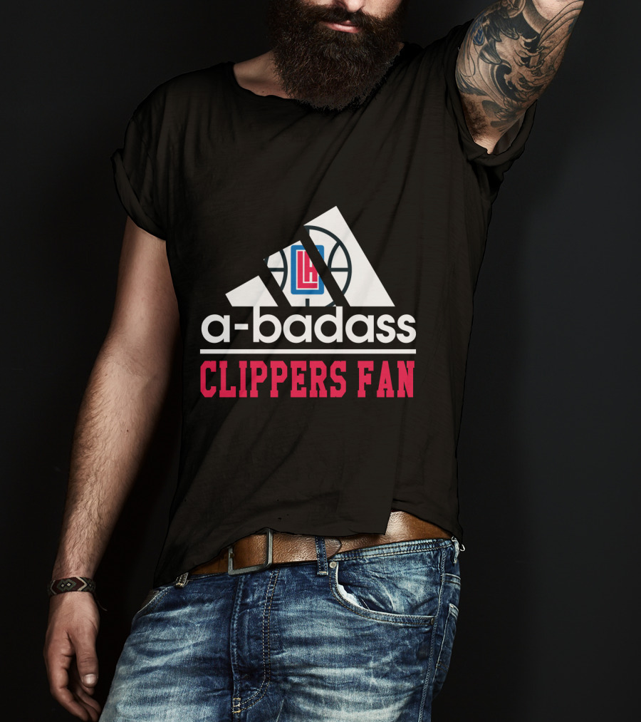 A-Badass Clippers Fan T-Shirt