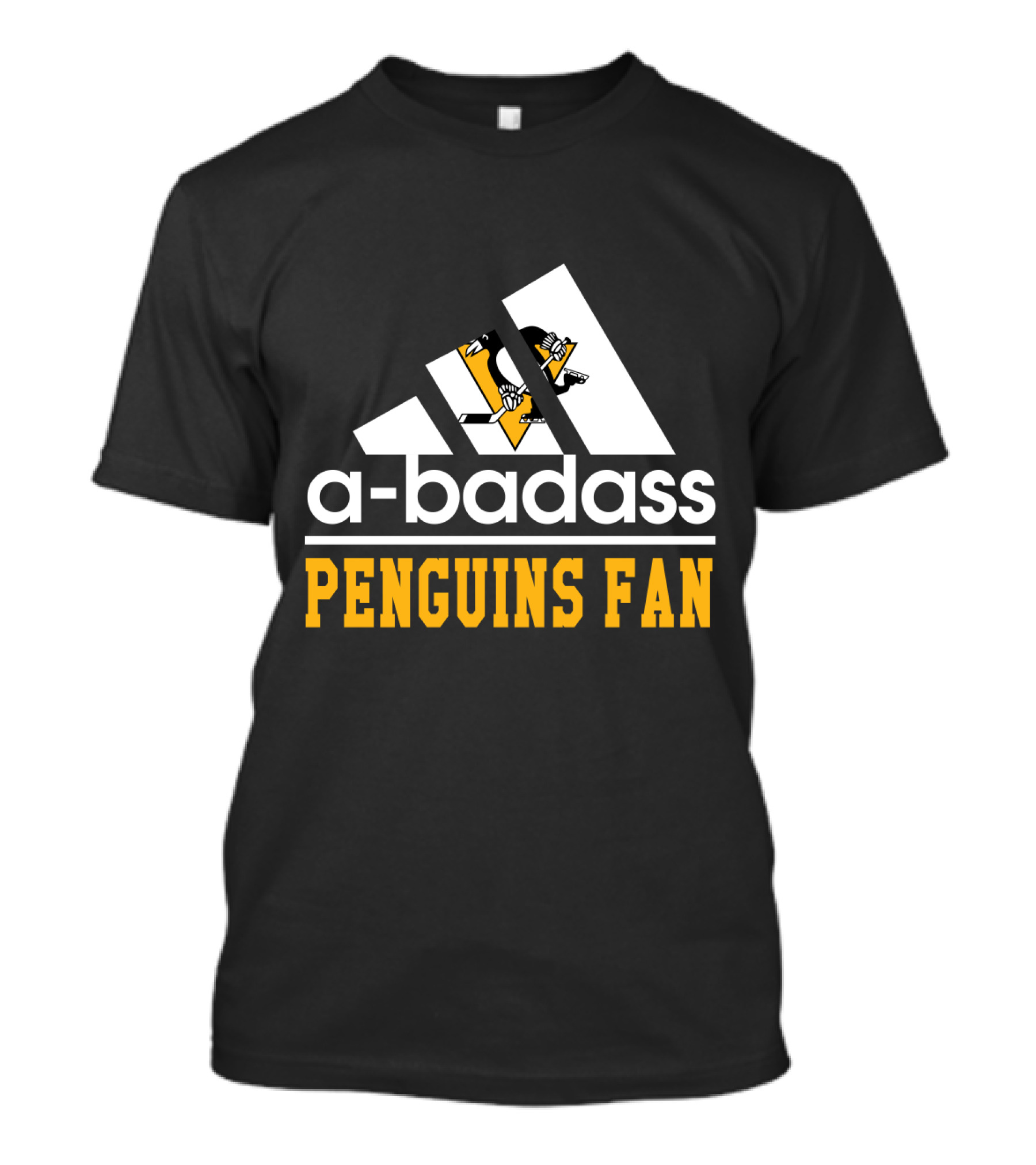 Pittsburgh Penguins Fan A-Badass T-Shirt