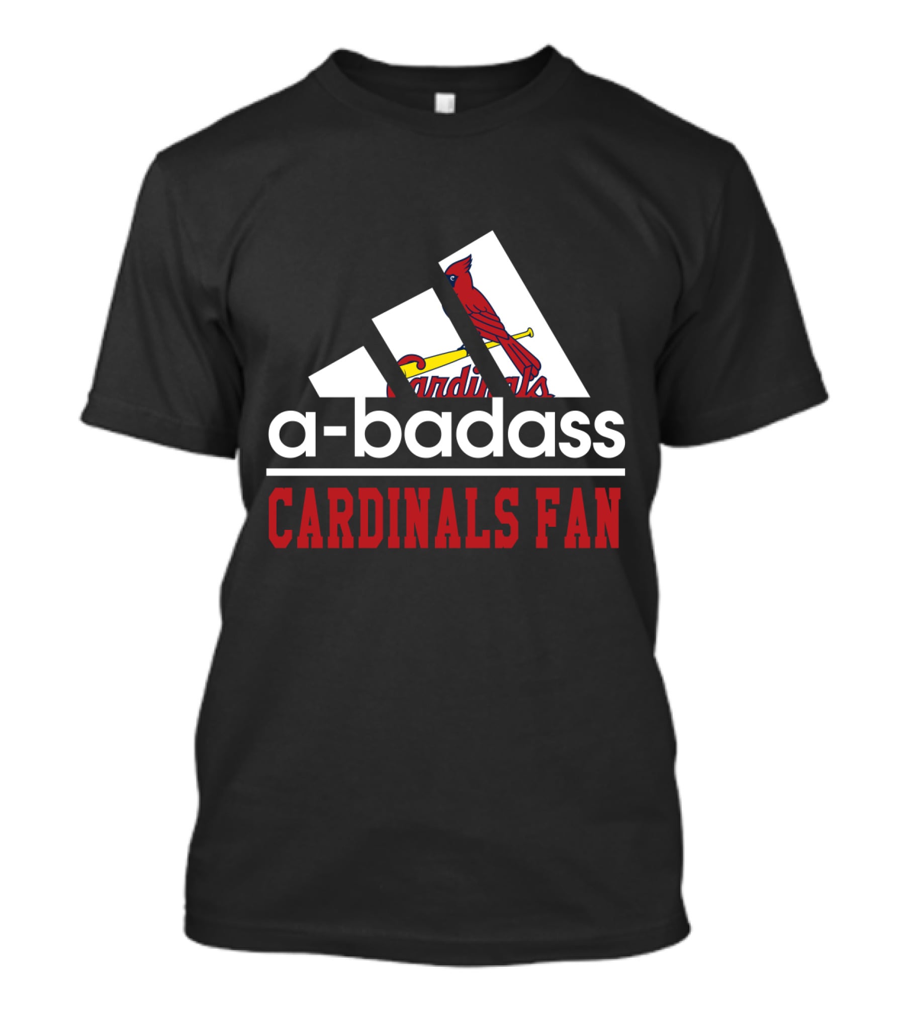 A-Badass Cardinals Fan St. Louis Cardinals T-Shirt