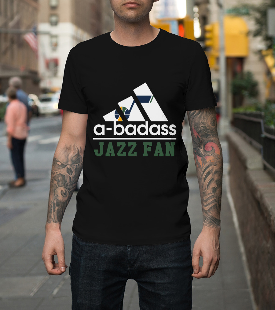 A-Badass Jazz Fan Utah Jazz T-Shirt