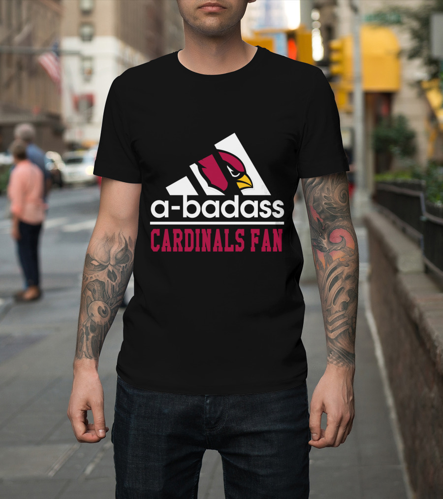 A-Badass Cardinals Fan T-Shirt