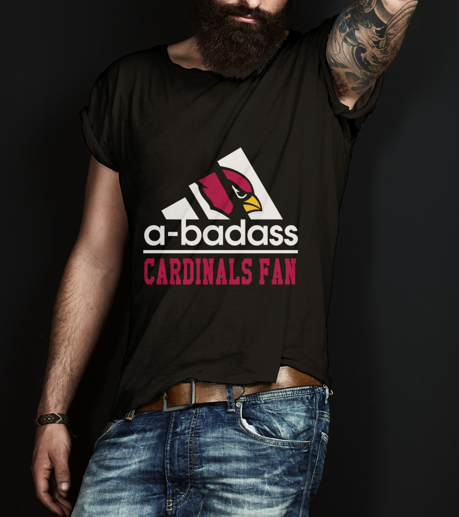 A-Badass Cardinals Fan T-Shirt