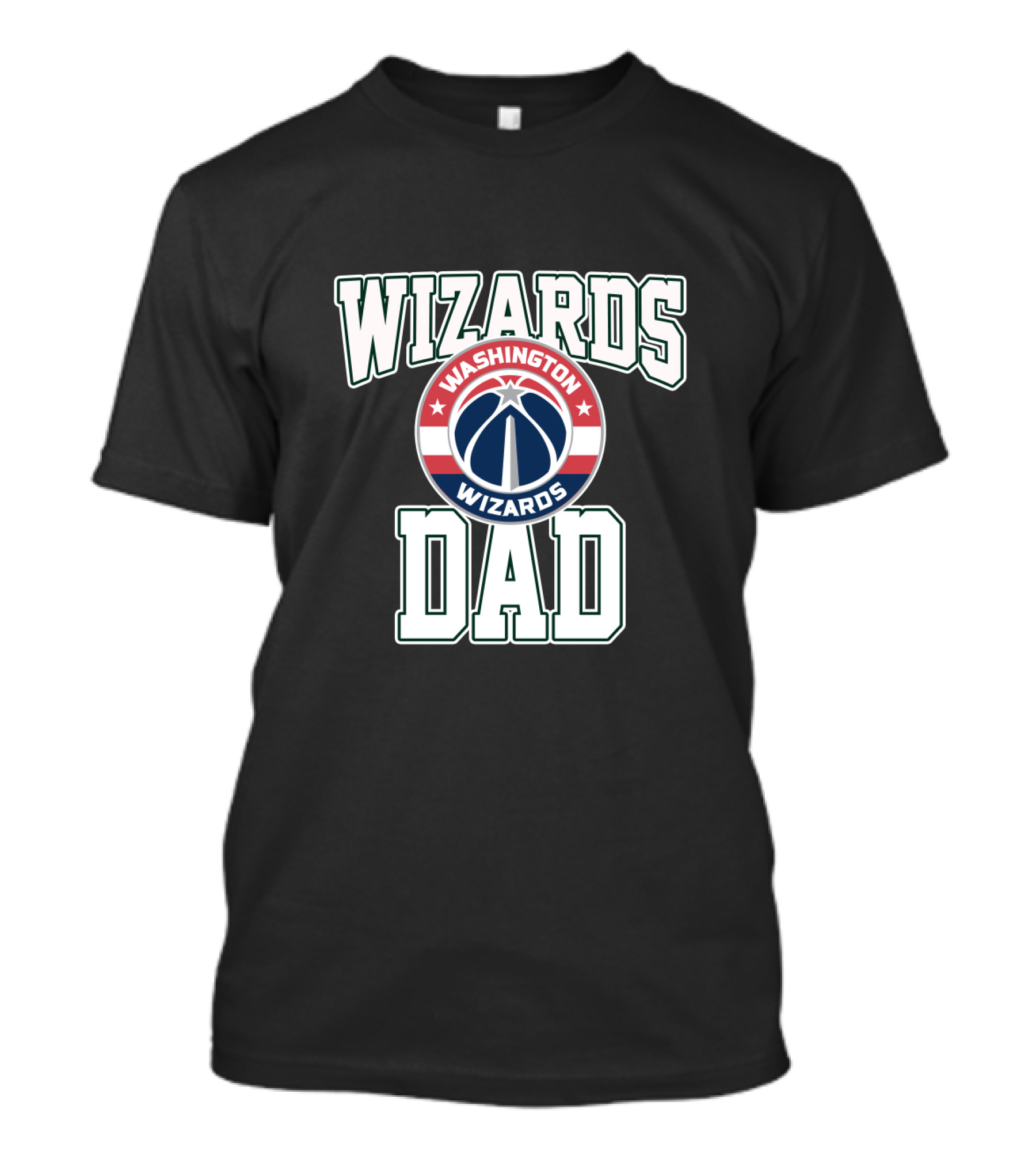Washington Wizards Dad Father's Day Gift Nba Fan T-Shirt
