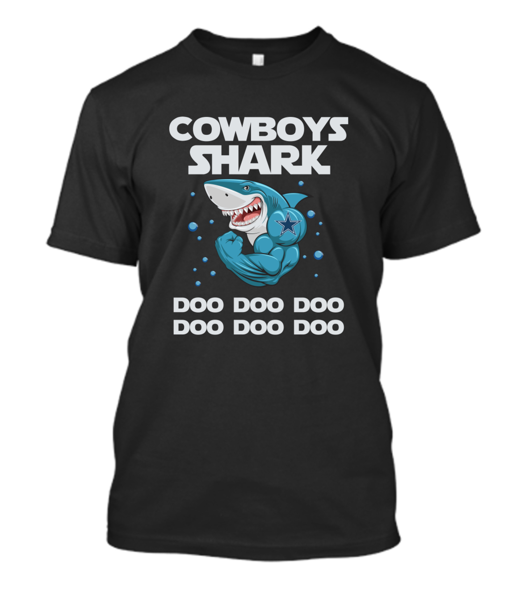 Cowboys Shark Doo Doo Doo Doo Doo Doo Nfl T-Shirt