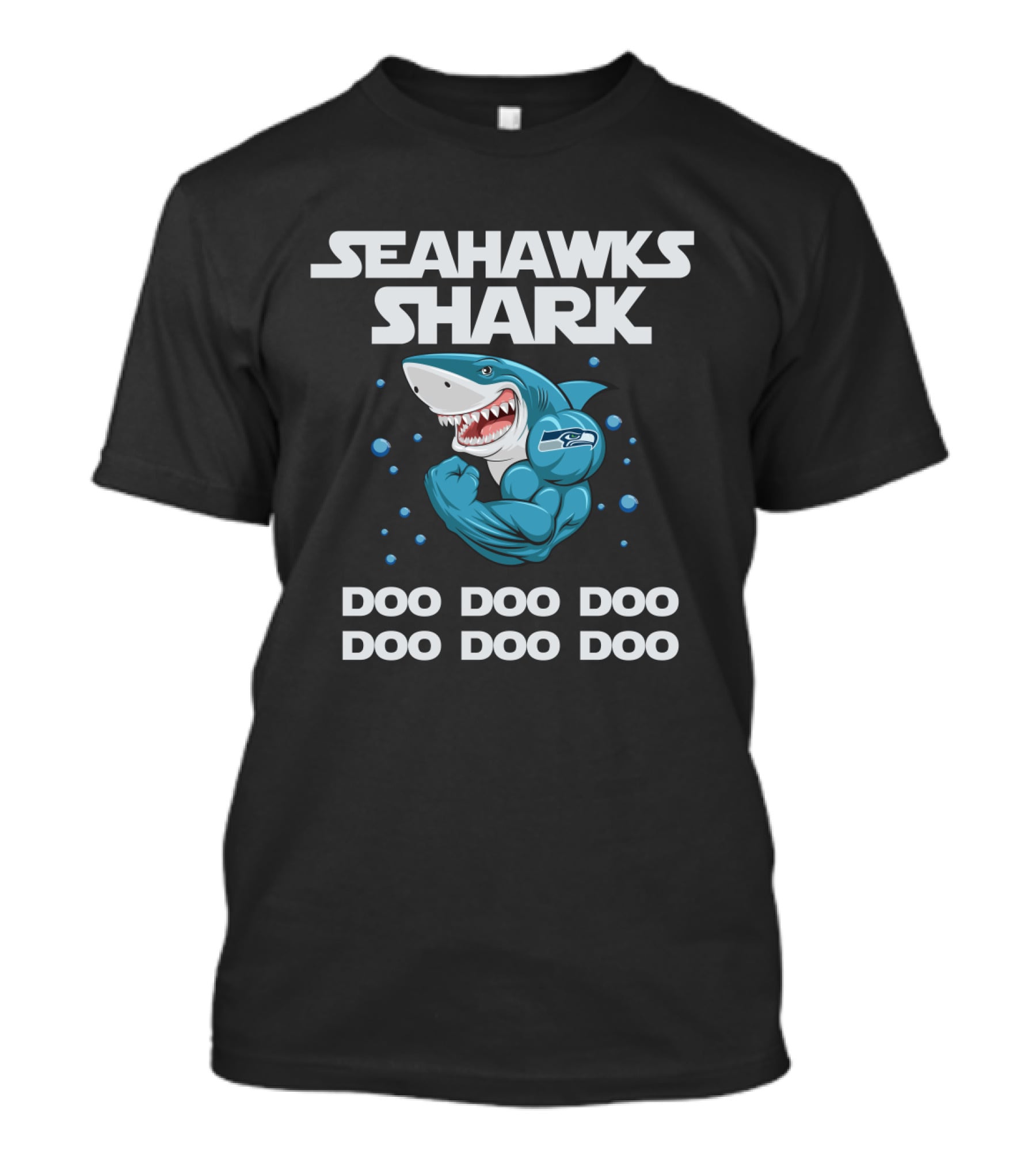 Seahawks Shark Doo Doo Doo Nfl T-Shirt