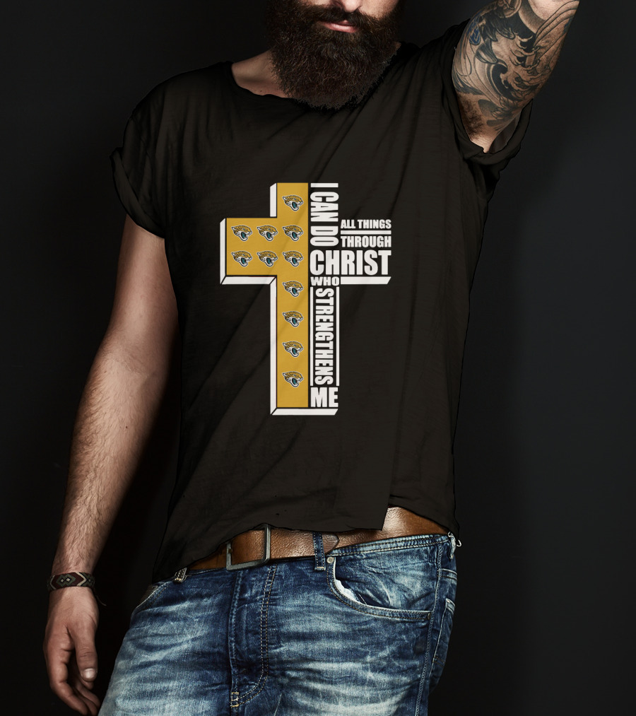 I Can Do All Things Through Christ Who Strengthens Me Jaguars T-Shirt