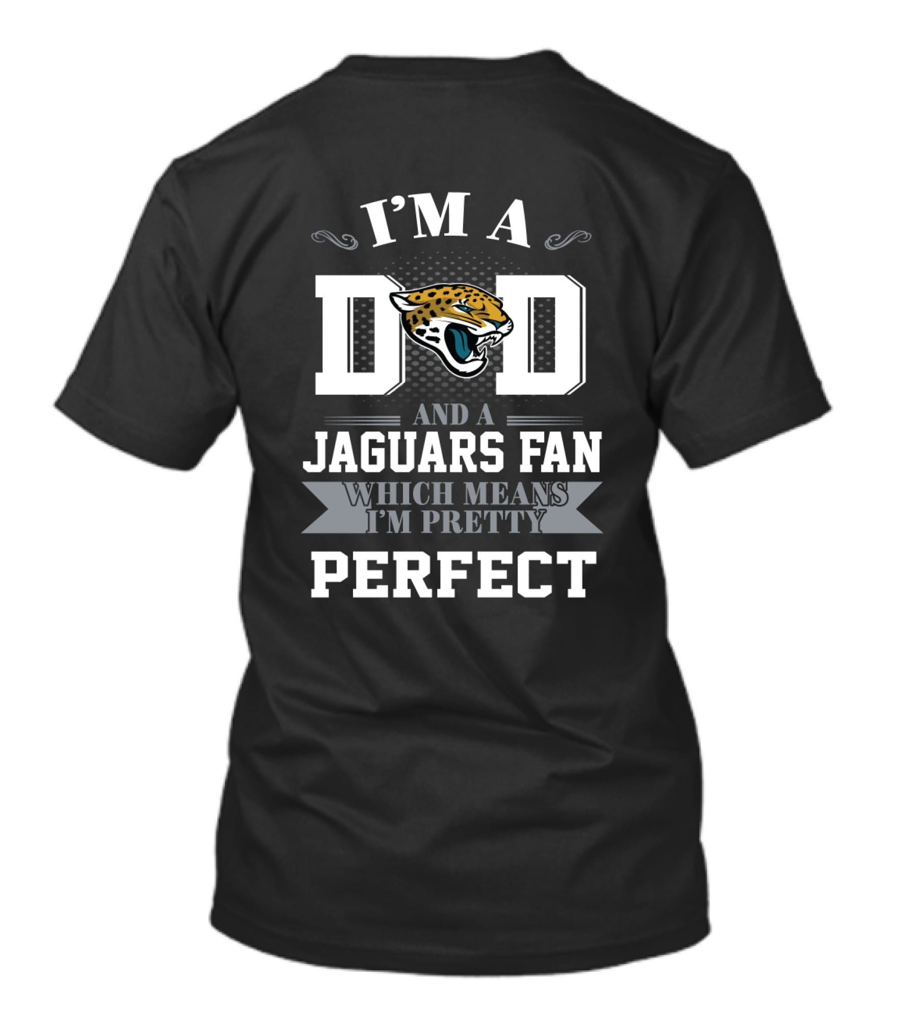 I'm A Dad And A Jaguars Fan Which Means I'm Pretty Perfect T-Shirt