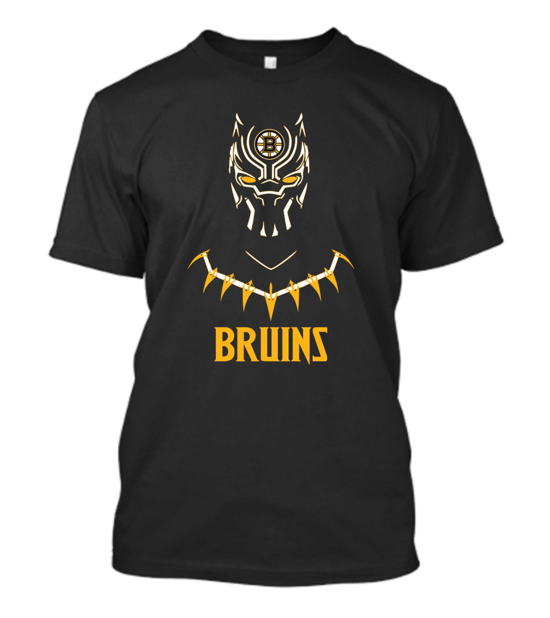 Bruins Black Panther Inspired Fan T-Shirt