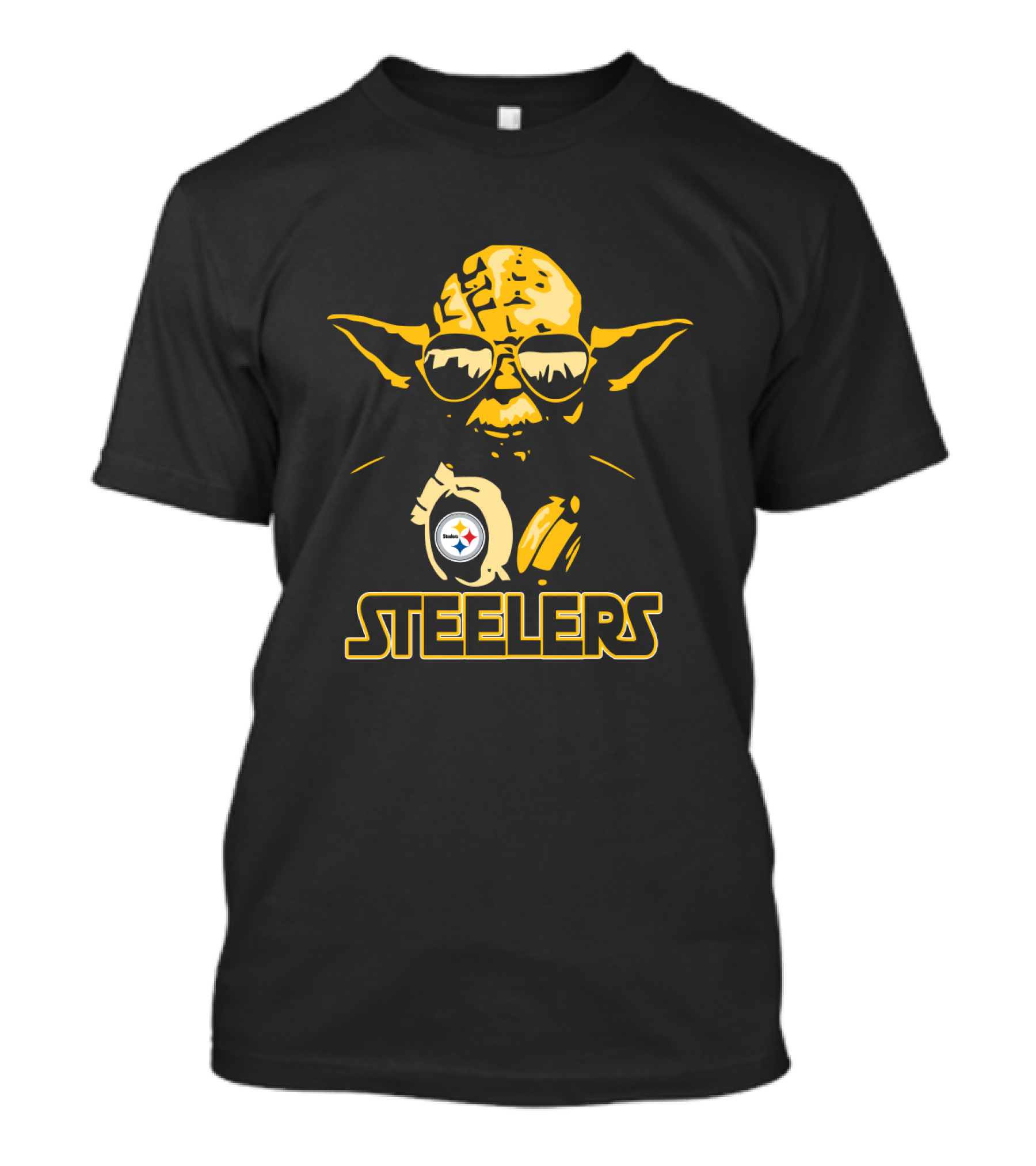 Yoda Star Wars Steelers Fans T-Shirt