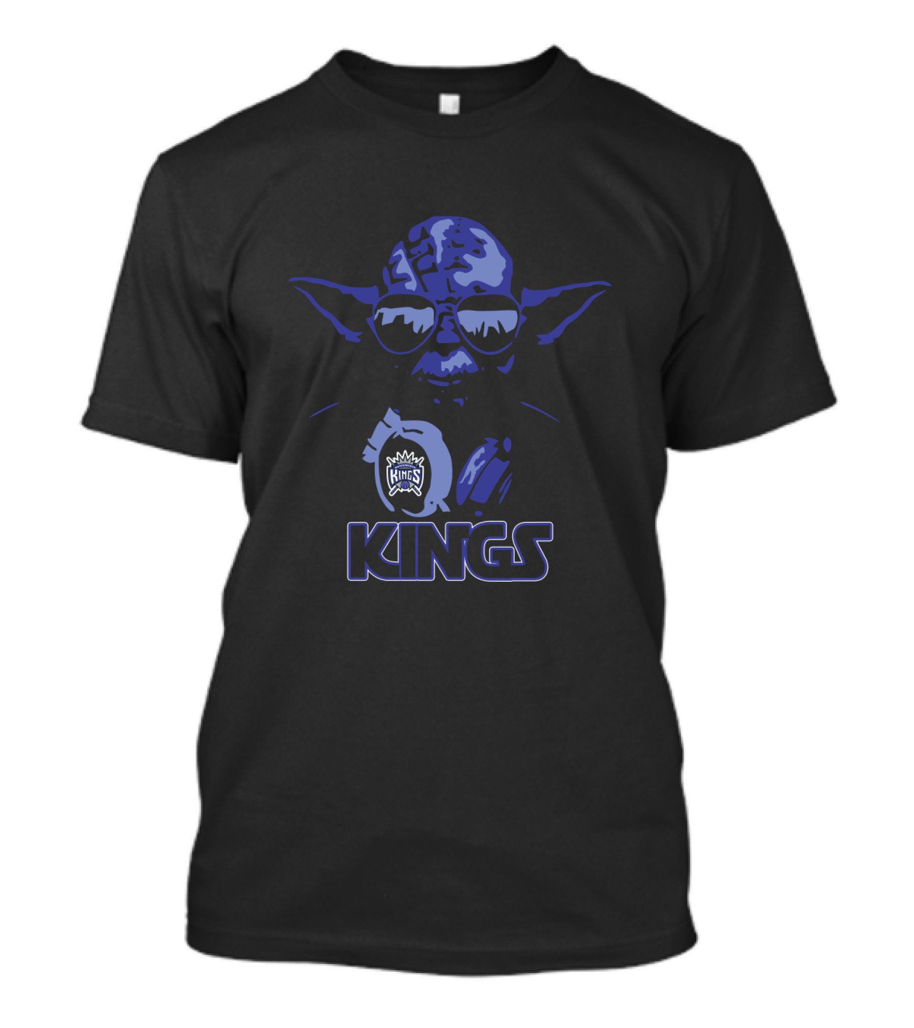 Yoda Star Wars Sacramento Kings Fans Kings T-Shirt