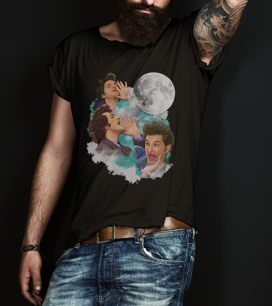 The Wooooorst Jean Ralphio Three Moon Scene Mashup T-Shirt