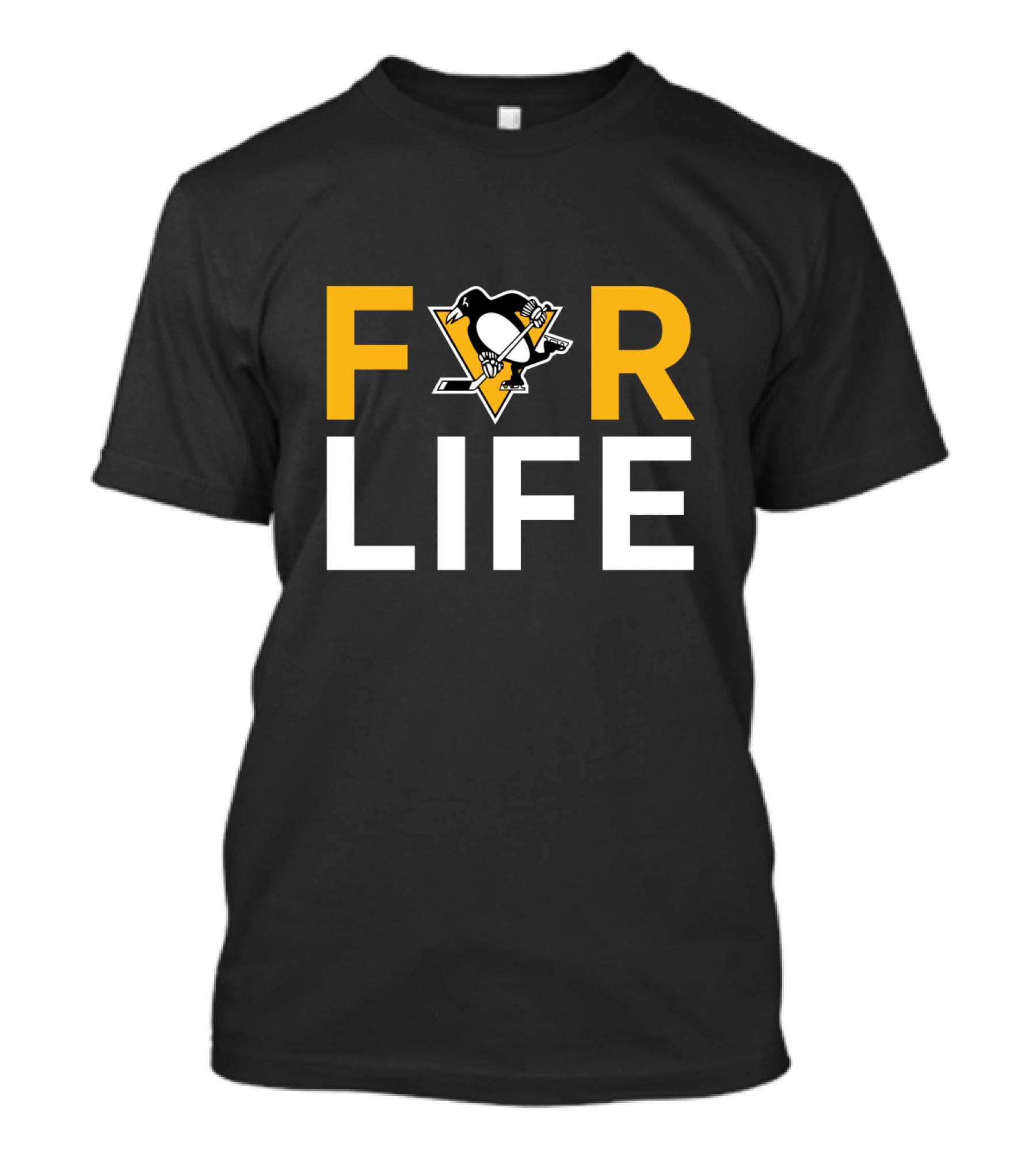 For Life Pittsburgh Penguins Fans T-Shirt