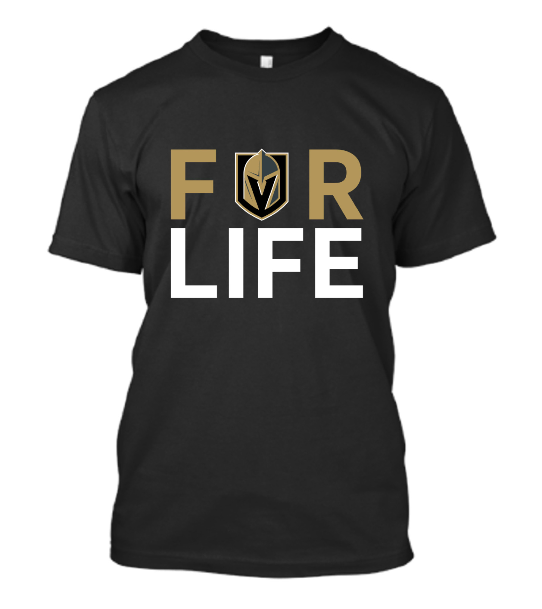 Vegas Golden Knights For Life Fan Spirit T-Shirt