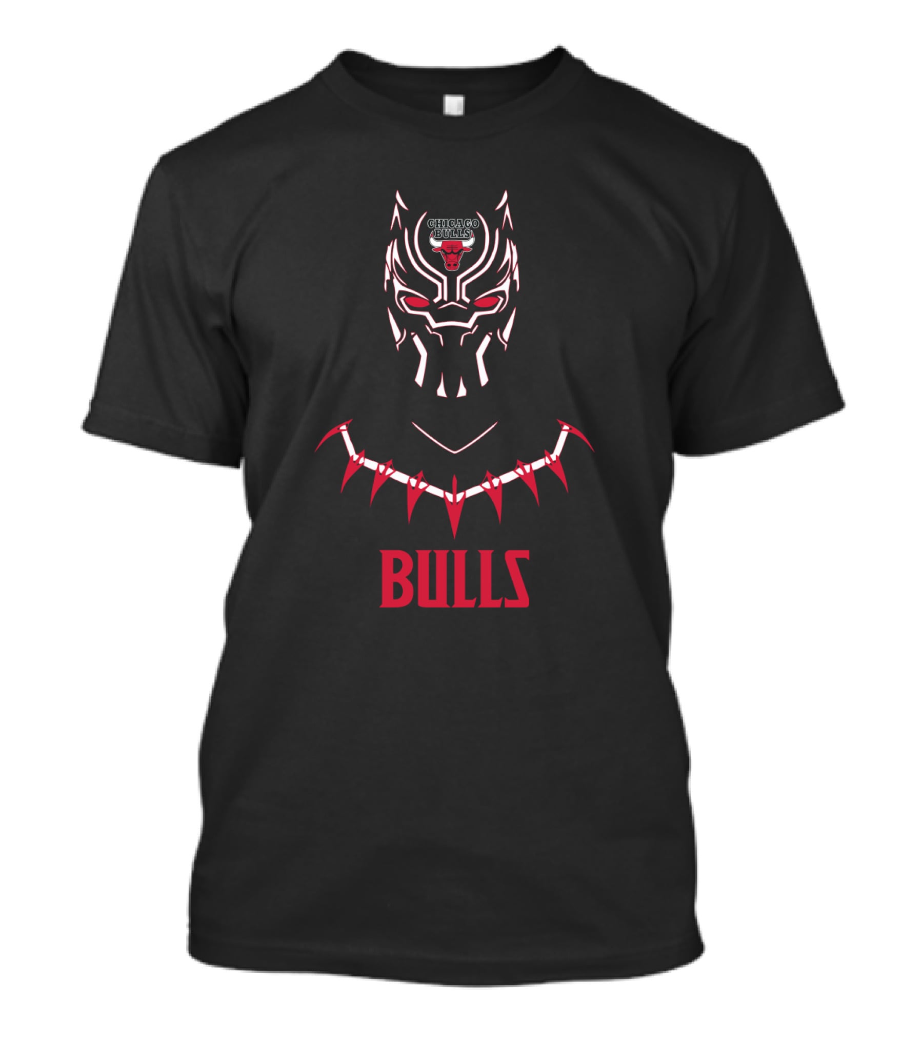 Chicago Bulls Black Panther Fans T-Shirt