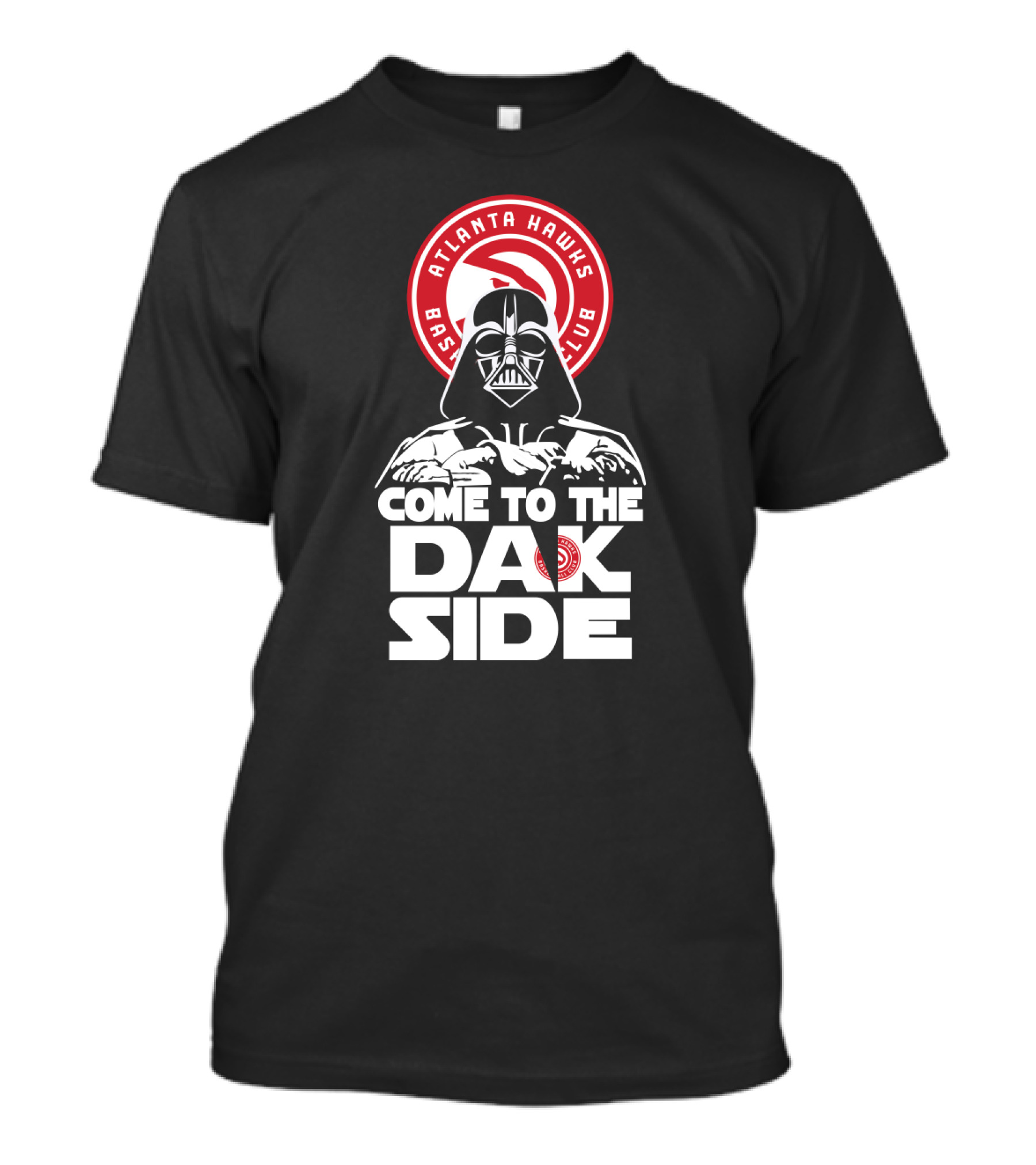 Darth Vader Come To The Dark Side Atlanta Hawks Fans T-Shirt