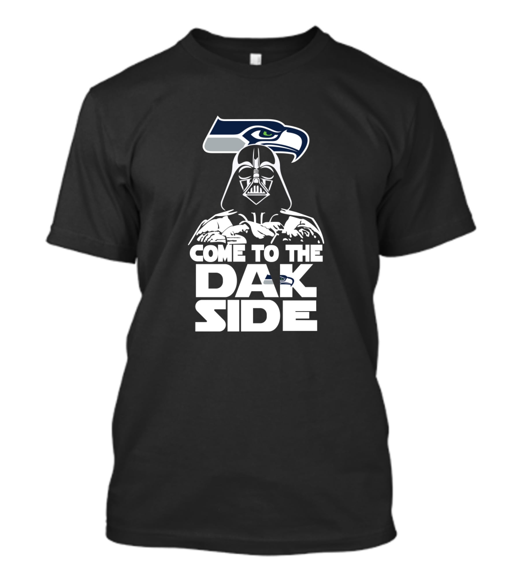 Come To The Dark Side Seattle Seahawks Fans Darth Vader T-Shirt