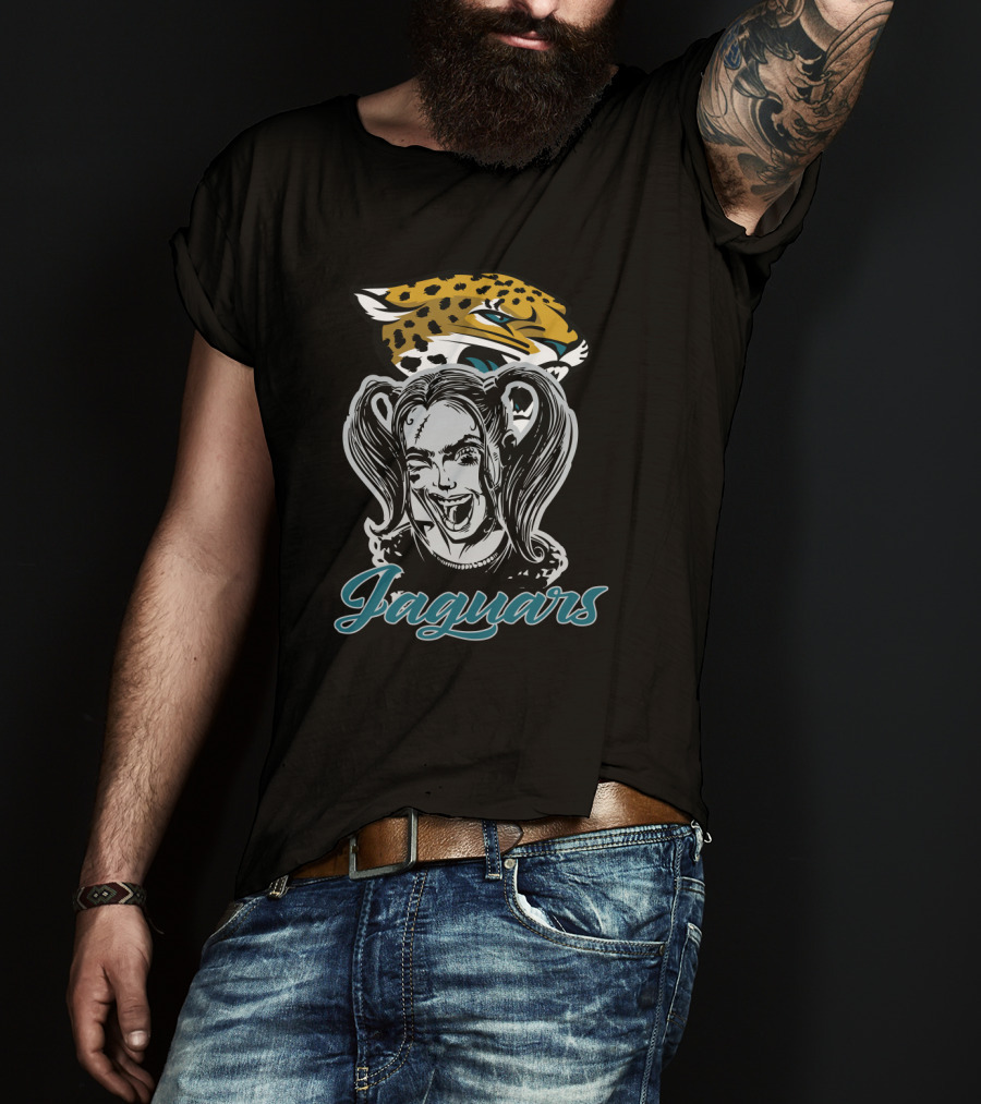 Harley Quinn Jacksonville Jaguars T-Shirt