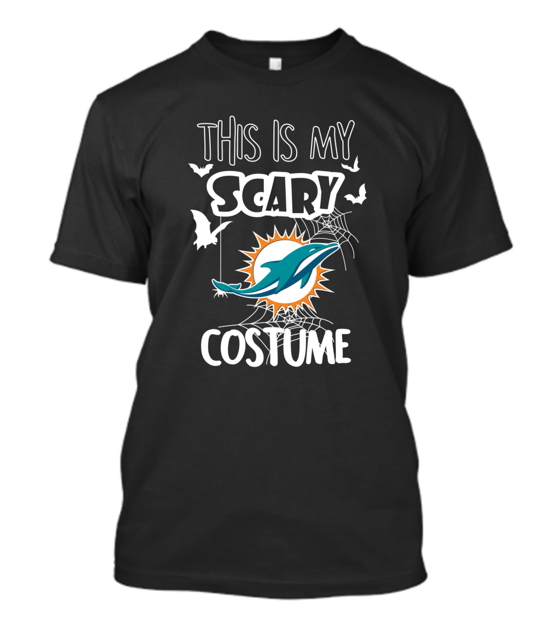 This Is My Scary Miami Dolphins Costume T-Shirt