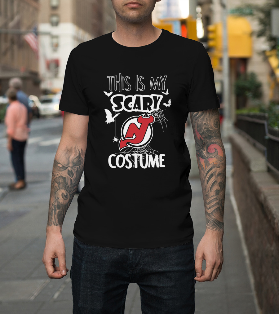 This Is My Scary New Jersey Devils Costume T-Shirt