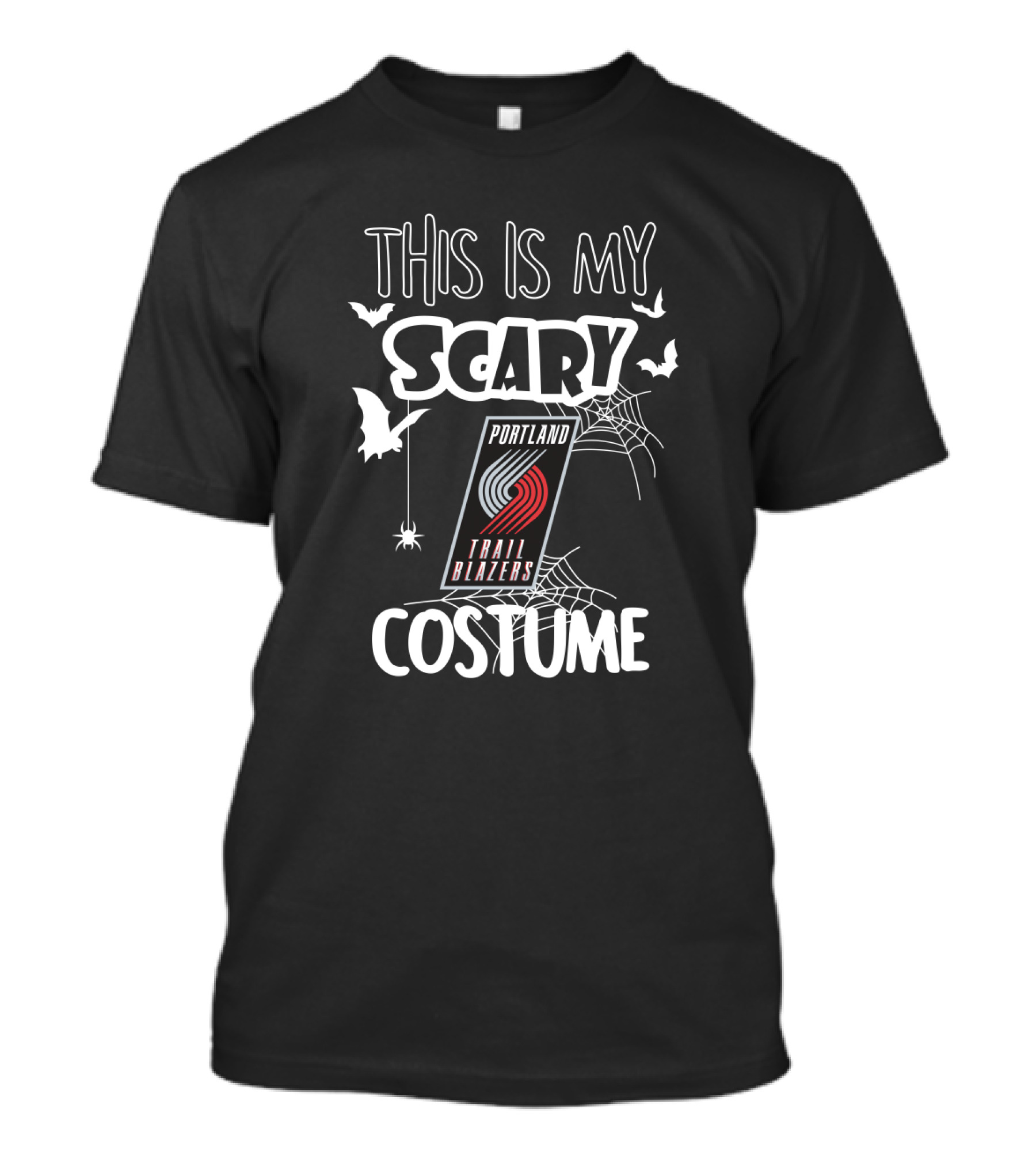 This Is My Scary Portland Trail Blazers Costume T-Shirt