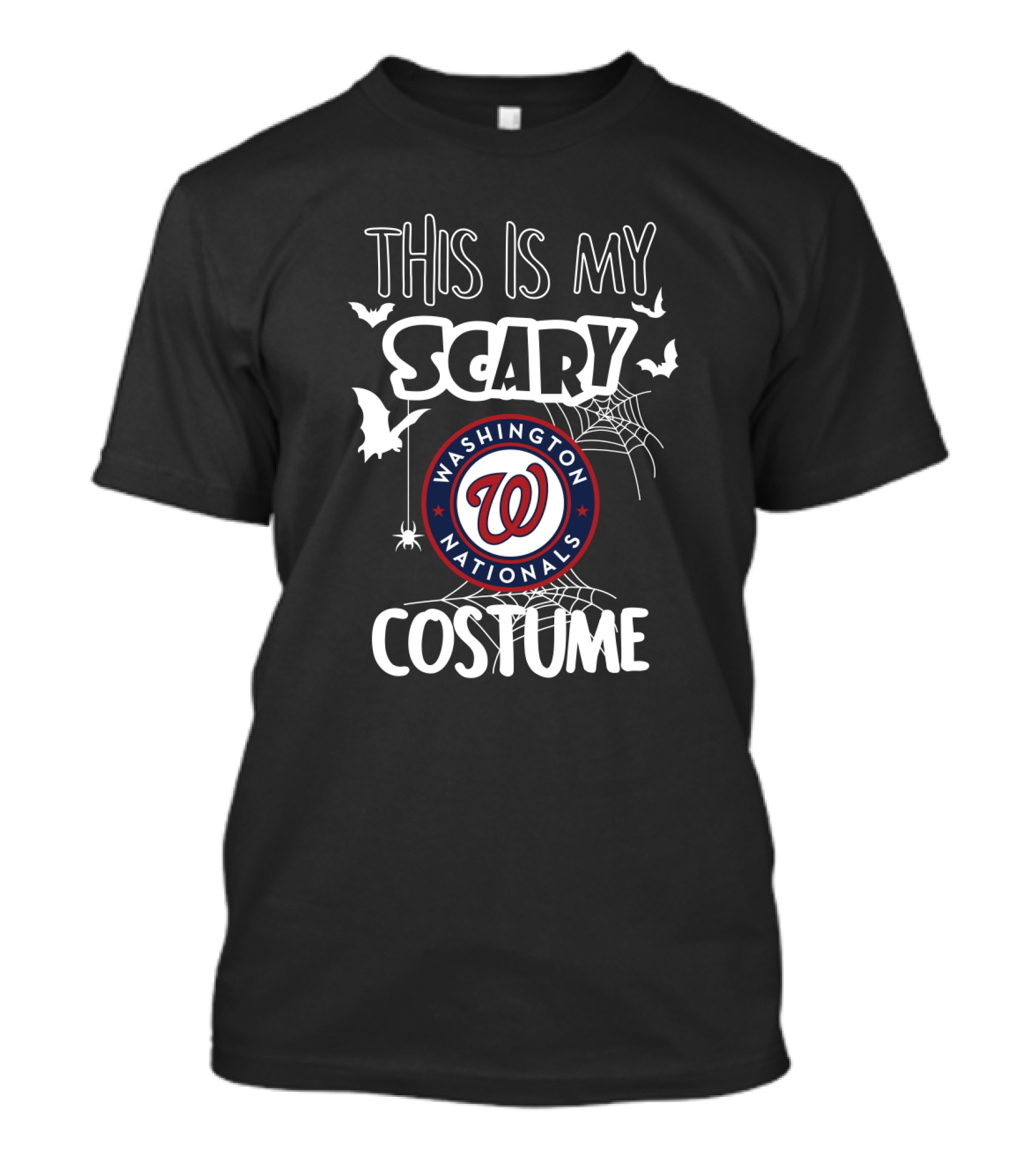 This Is My Scary Washington Nationals Costume T-Shirt