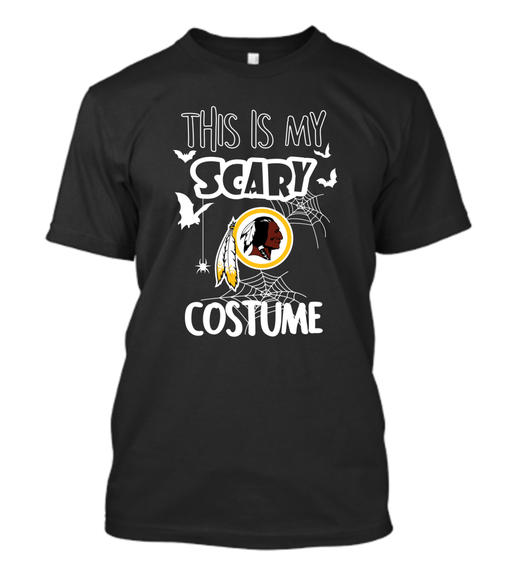 This Is My Scary Washington Redskins Costume T-Shirt