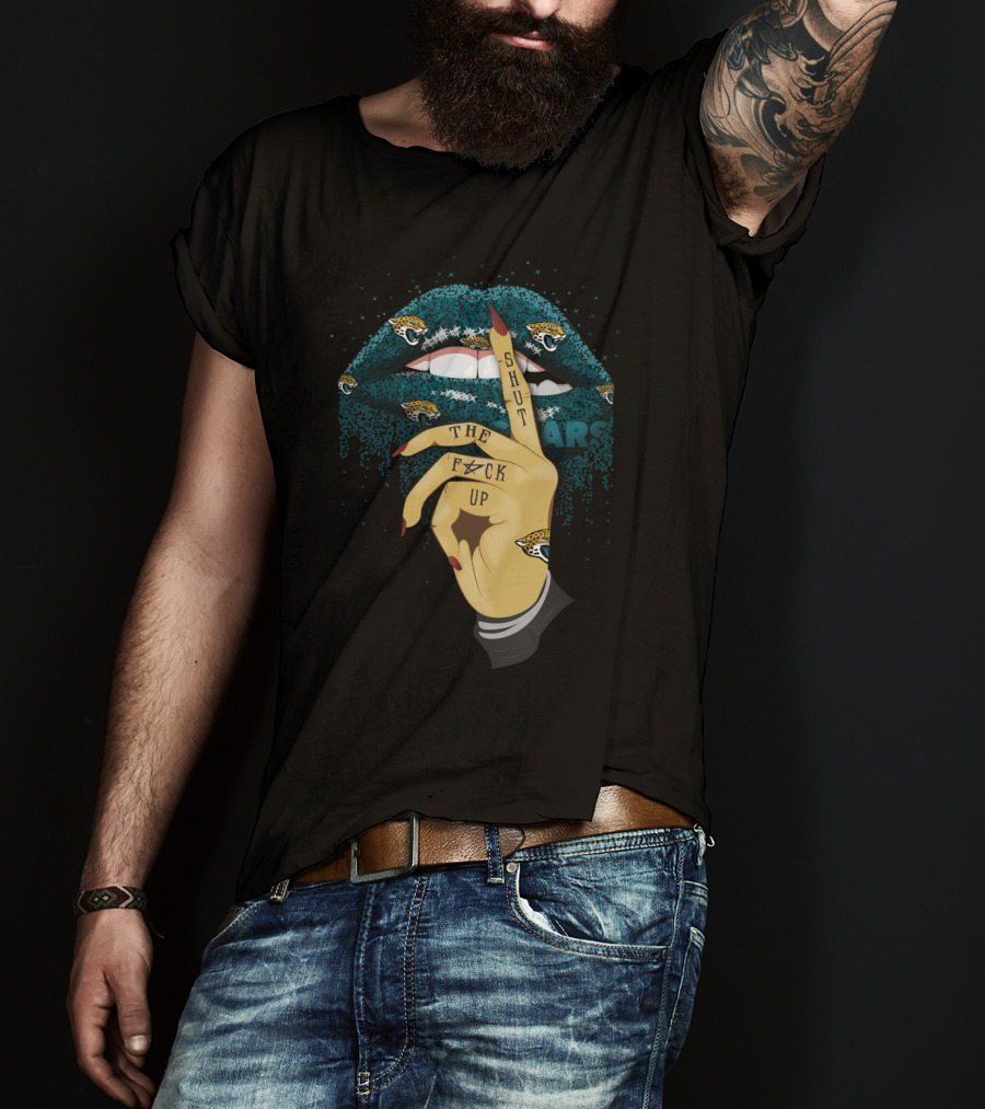 Shut The F**K Up Lips For Jaguars Fans T-Shirt