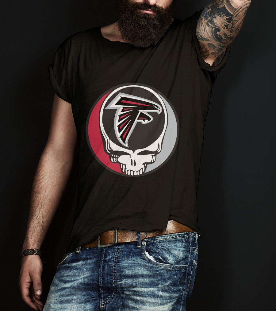 Grateful Dead Steal Your Face Atlanta Falcons Fans T-Shirt