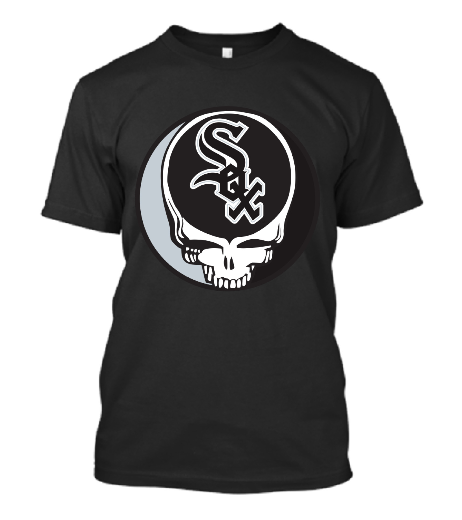 Grateful Dead Steal Your Face Chicago White Sox Fan Mashup T-Shirt