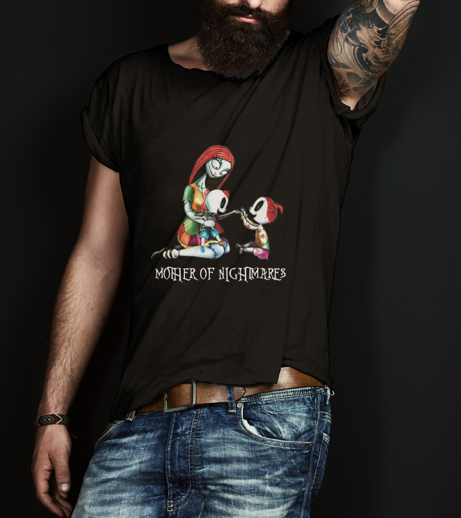 Mother Of Nightmares Skeleton Family Halloween Nightmare Aesthetic T-Shirt