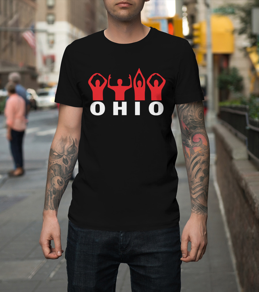 Ohio State Buckeyes O-H-I-O Home Pride Spirit T-Shirt