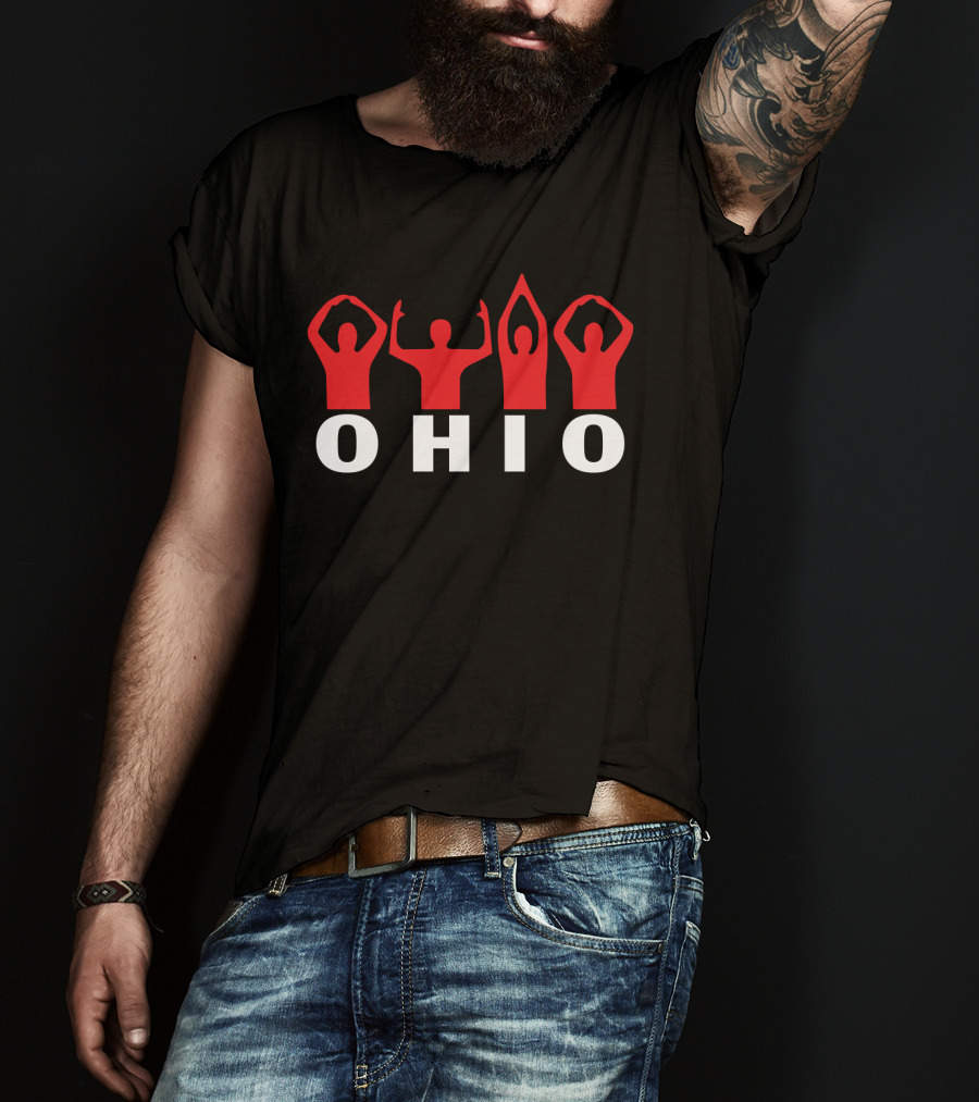 Ohio State Buckeyes O-H-I-O Home Pride Spirit T-Shirt