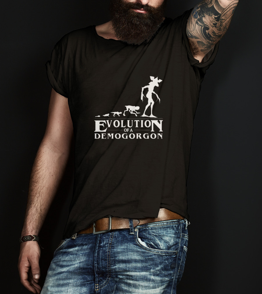 Stranger Things Demogorgon Evolution Progression T-Shirt
